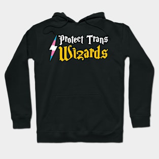 Protect Trans Wizards - Transgender Pride Hoodie